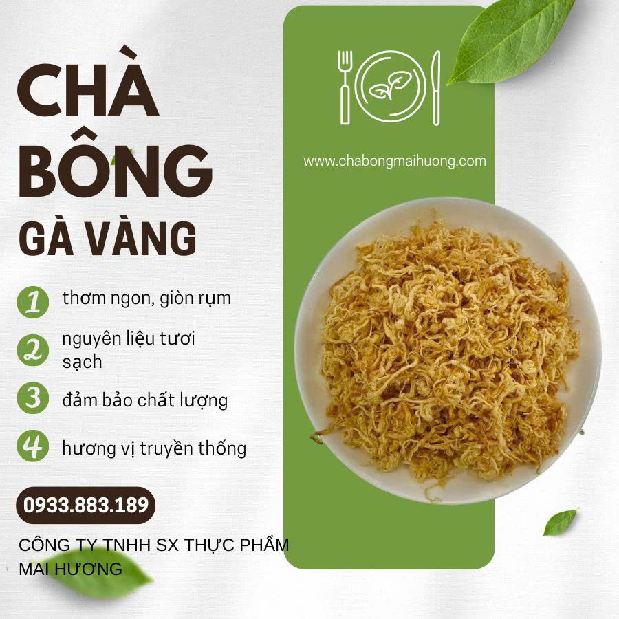 CHÀ BÔNG GÀ VÀNG
