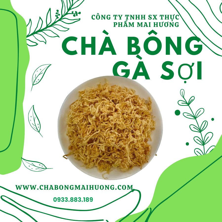 CHÀ BÔNG GÀ SỢI 